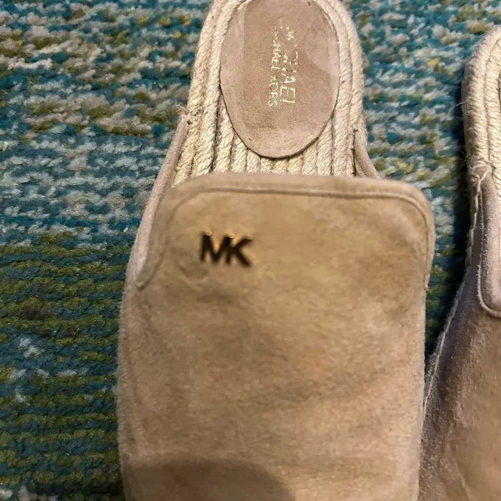Michael Kors Hasting Tan Espadrilles Size 6.5